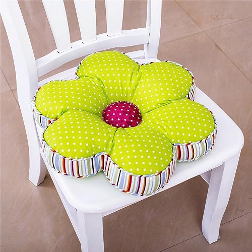 Miniatura 2 de ABREEZE Almohada decorativa en forma de flor, cojín para silla de asiento, rosa para interiores y exteriores, almohada para niñas, decoración del