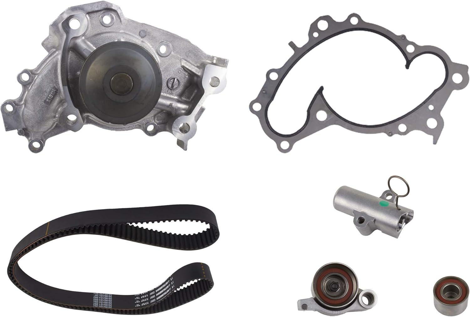 AISIN GENUINE TKT-033 Engine Timing Belt Kit with Water Pump - Compatible with Select Lexus RX400h Toyota Highlander