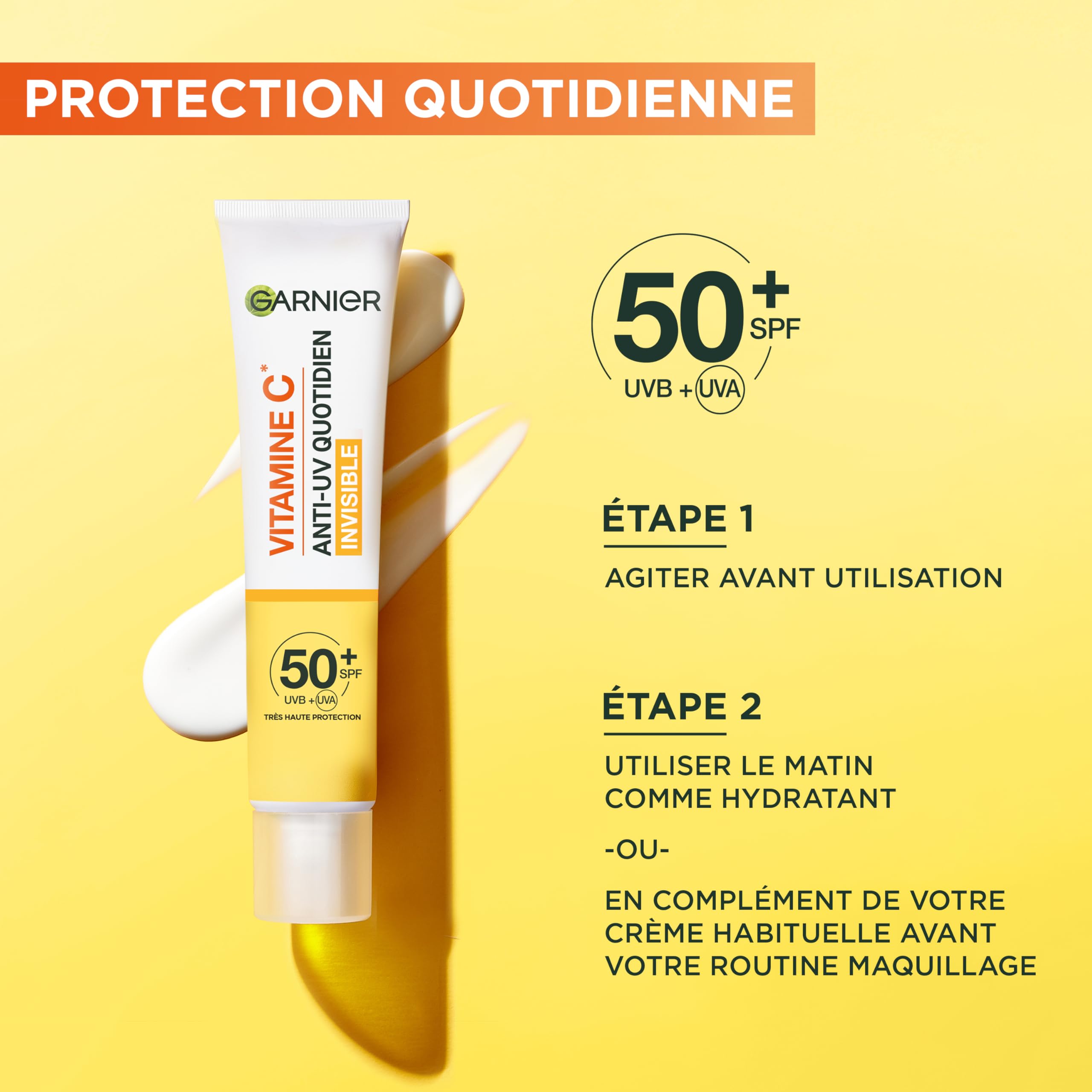 Garnier Witamina C Krem z Filtrem do Twarzy, 40 ml