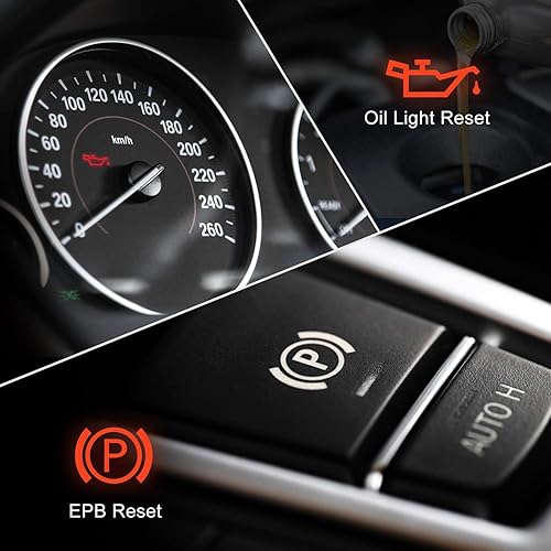 Miniatura 4 de ANCEL FX3000 Escáner OBD II automotriz para verificar la transmisión del motor SRS ABS EPB aceite de servicio de luz de reinicio SAS ABS BMS