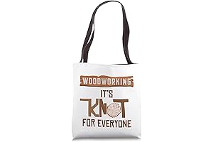 Tote Bag for the Woodworking Dads: It's Knot for Everyone