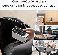 Vista 3 de SEHMUA Cellular Security Camera, No WiFi Needed, 180° Auto Pan, Portable Outdoor&Indoor, Pre-Installed 4G LTE SIM Card, Solar Powered, PIR Motion