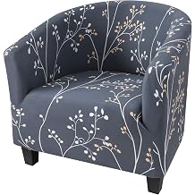 NILUOH Club Chair Slipcover Tub Chair Cover Stretch Armchair Covers Sofa Cover Furniture Protector for Living Room 04