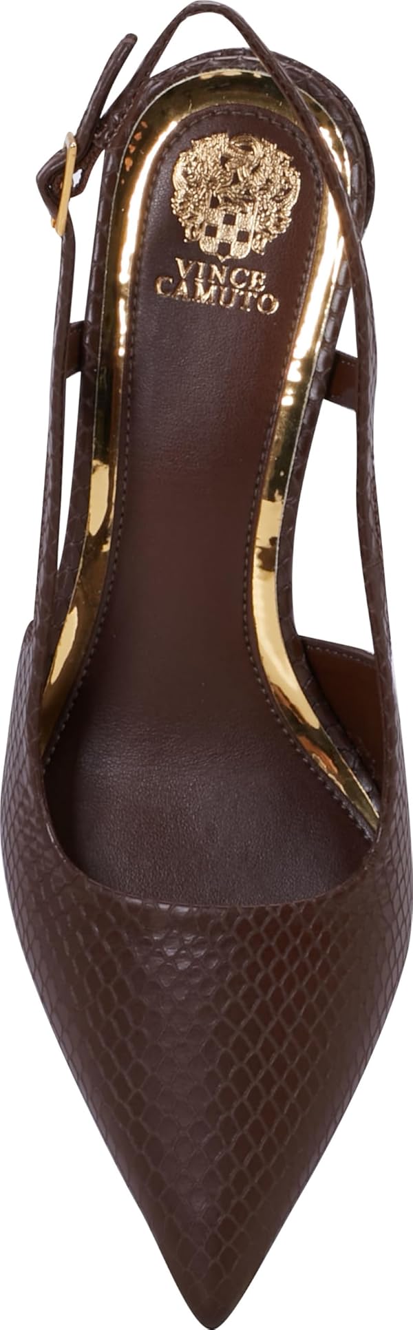 Vince Camuto Women's Sindree Pump, Chocolate, 11 by Vince Camuto - Image 5
