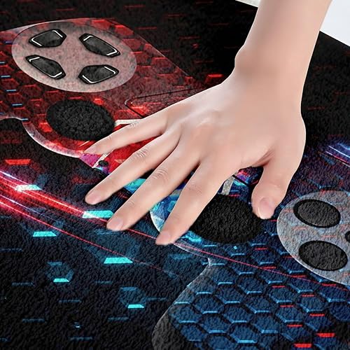 Miniatura 5 de Tapete de baño para juegos de adolescentes, 20 x 32 pulgadas, tapete de área de panal de abeja para niños, tapete de cocina para niños, tapete de