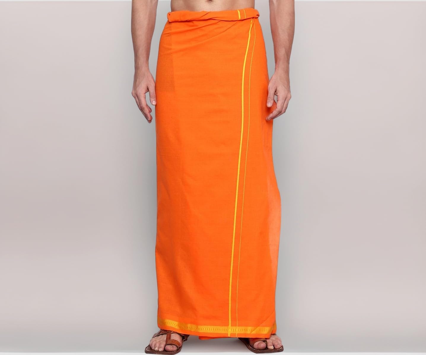 Men's Cotton Colorful Lungi in Size 2 Mtrs Single Lungi- Pack Of 1