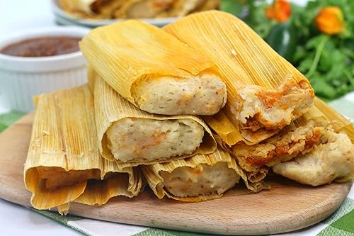 Miniatura 2 de Cáscaras de maíz prémium para Tamales, Hojas de Tamal Natural 1 lb