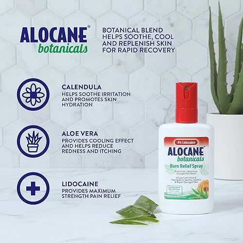 Miniatura 2 de Alocane Botanicals - Spray de alivio para quemaduras de 4.0 onzas líquidas