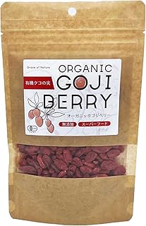 Amazon.co.jp: Grace of Nature 有機 ドライ ゴジベリー クコの実 オーガニック 有機JAS認定 管理栄養士監修 (100g) : 食品・飲料・お酒