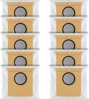 L60 Replacement Dust bags for eufy L50 SES, L60 SES Self-Empty Station, 10 Pack