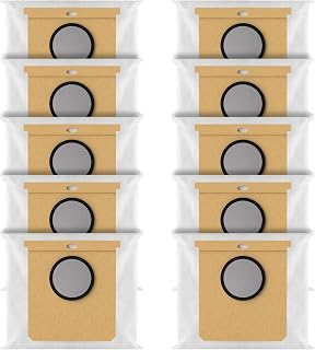 L60 Replacement Dust bags for eufy L50 SES, L60 SES Self-Empty Station, 10 Pack