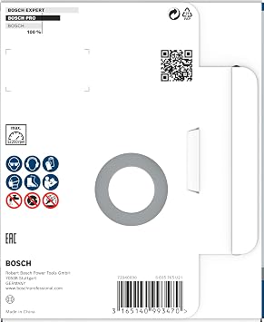 Bosch Professional Accessories Diamond Grinding Disc Expert for Angle Grinders (For Concrete, Grinding Disc: 125 mm, Hole: 22.23 mm, Accessories for Concrete Grinding Machines)