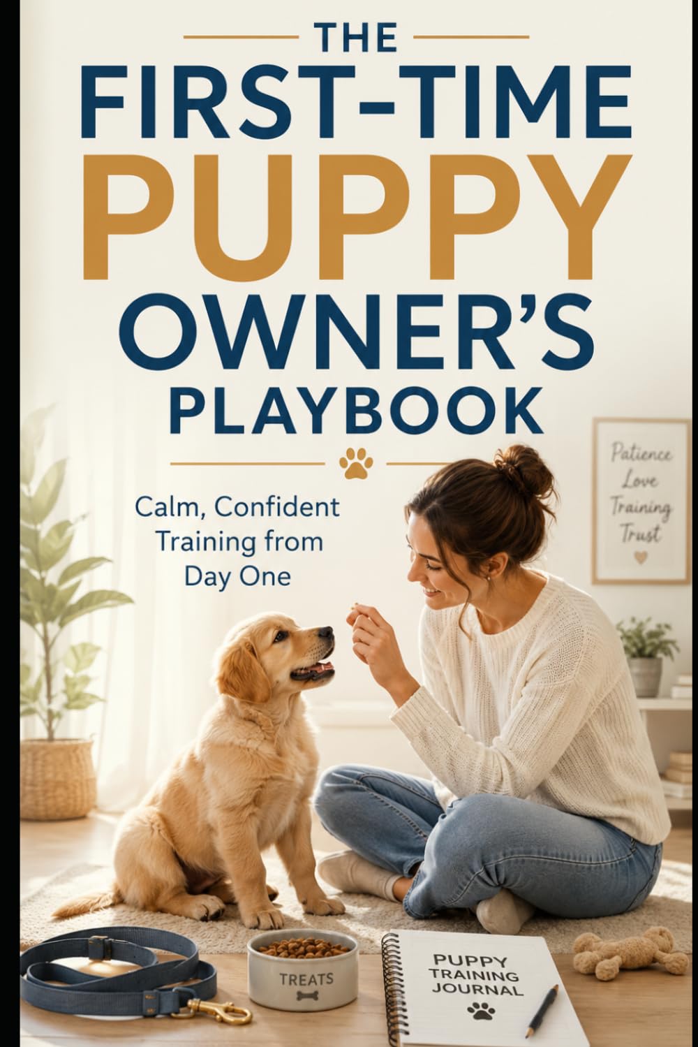 The First-Time Puppy Owner's Playbook: Calm, Confident Training from Day One (Dog Owner Beginner)