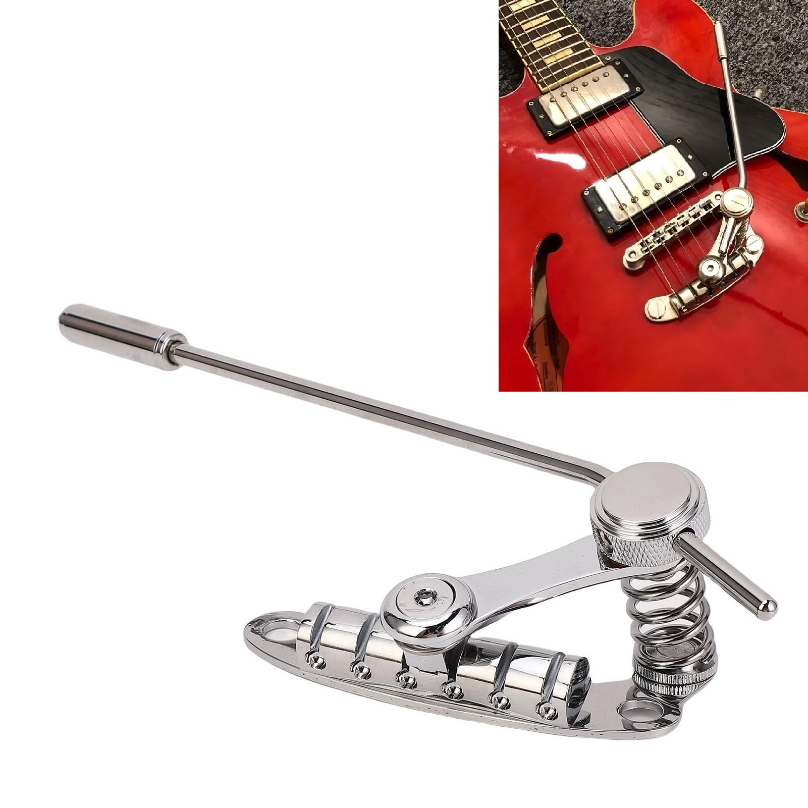 Wymiana Stopera Mostka Gitarowego, materiał ze Stopu Cynku, Ulepszona stabilność i stabilność Strojenia Gitar Elektrycznych