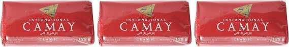 International Camay by P&G Classic Soap, 125 gram (Pack of 3)
