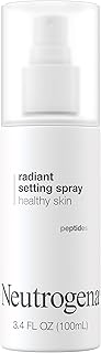 Neutrogena Healthy Skin Radiant Makeup Setting Spray, Long-Lasting, Formulated with Antioxidants & Peptides Weightless Fac...