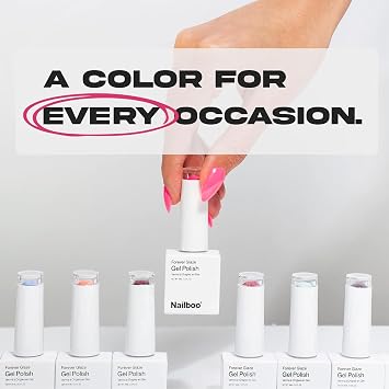 Nailboo Forever Glaze Gel Polish, Long-Lasting Ultra Shine, Highly Pigmented & Chip-Resistant UV/LED Soak-Off Gel Nail Polish, Salon-Quality Manicure Color, Sweet Retreat, 0.3 fl oz