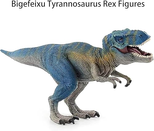 Miniatura 6 de Juguete realista de Tiranosaurio Rex – Figura de acción de dinosaurio grande de 11 pulgadas con mandíbula móvil, juguetes de dinosaurio de