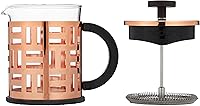 Vista 2 de BODUM Eileen - Cafetera de prensa francesa de 4 tazas, cobre, 0,5 l