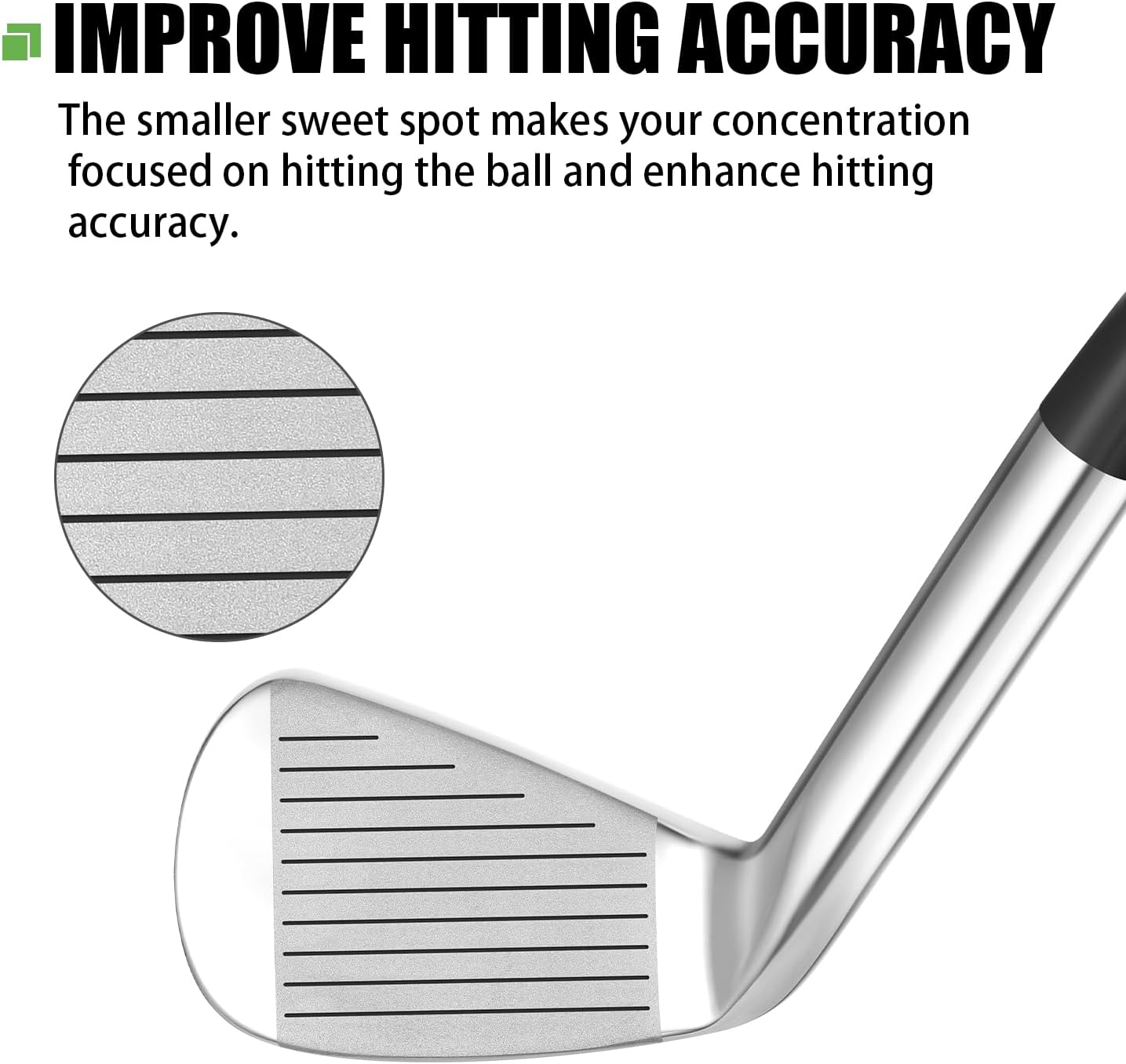 MAZEL Golf Driver & Golf Iron,Bundle of 2