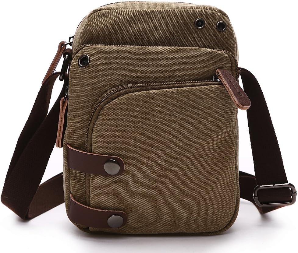 Collsants Mini Crossbody Bags for Women and Men - Small Purses and Handbags - Travel Bag - Canvas Shoulder Purse - Image 2