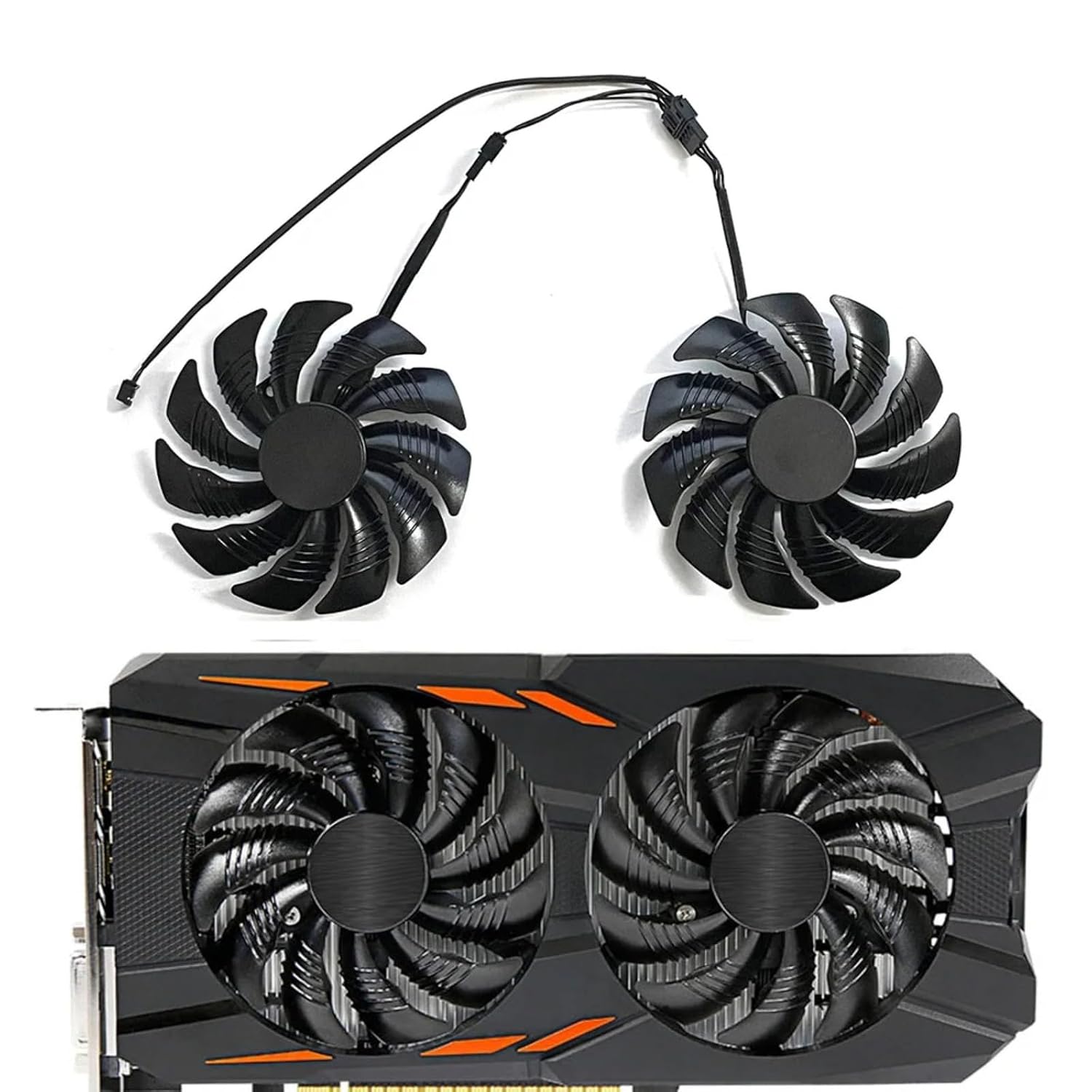 PLD09210S12HH T129215SU 88mm 4pin 0.5A for RX570 580 GPU Fan for Radeon Aorus RX580/570 for GV-RX570 GV-RX580 Graphics Cardp