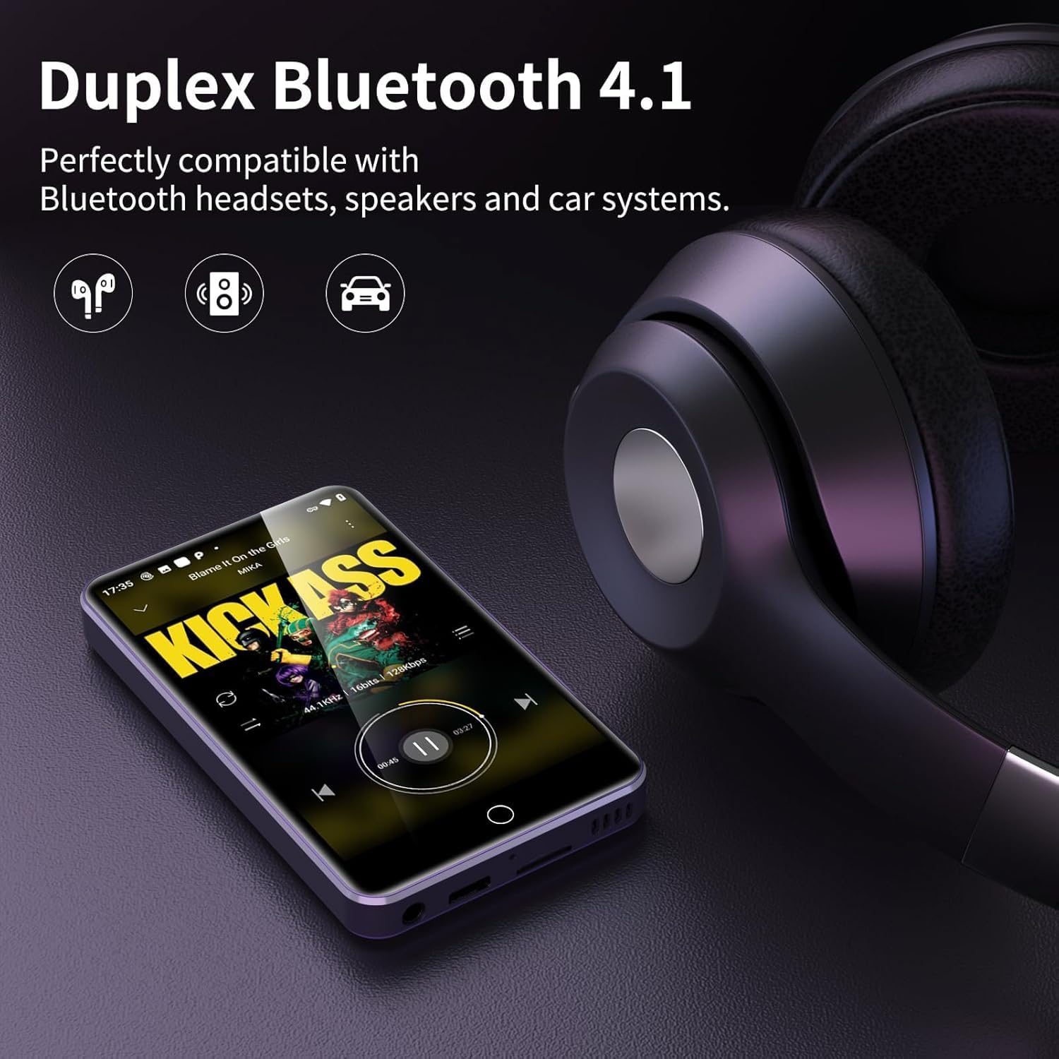 Amazon.com: Fanvace 80GB MP3 Player with Bluetooth WiFi, Spotify
