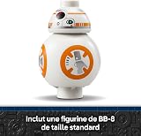 LEGO Star Wars 75452 Droïde Astromécano BB-8 - Maquette de Figurine de Droïde - Jouet de Construction avec Tête Pivotante & Roue - Décoration de Chambre - Idée de Cadeau pour la Fête des Pères - 6
