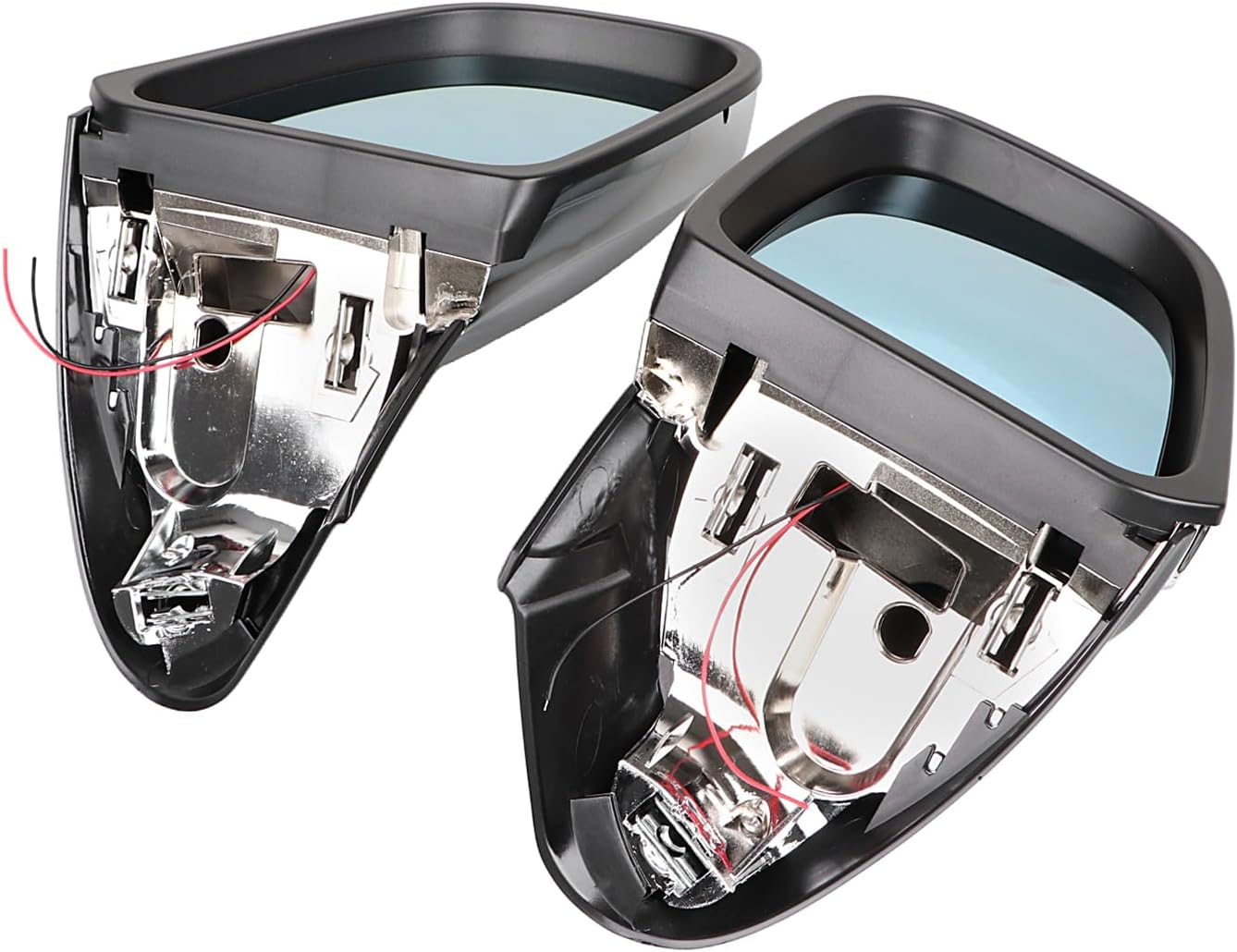 1 pair Rearview Side LED Integrated Mirror For BMW K1200 /K1200M/ K1200LT 1999-2008, Chrome