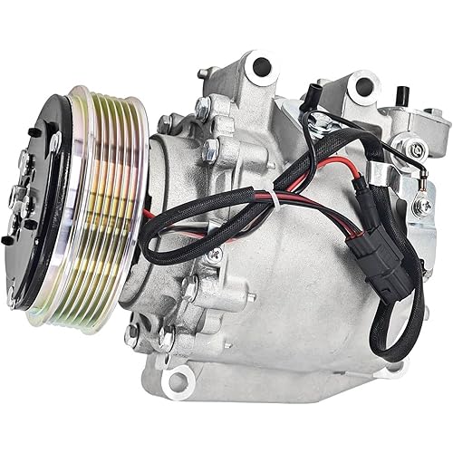 38810-R1A-A01 AC Compressor w/Clutch Compatible with Honda Civic 1.8L 2012-2015, for Acura ILX 2.0L 2013-2015 Replacement 38810R1AA01 0610360 16003527