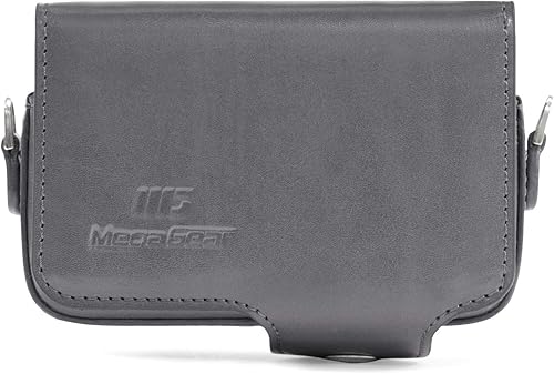 Miniatura 2 de MegaGear Funda de piel para cámara con correa compatible con Sony Cyber-Shot DSC-RX100 VII, ZV-1, DSC-RX100 VI, DSC-RX100 V, DSC-RX100 IV, DSC-RX100