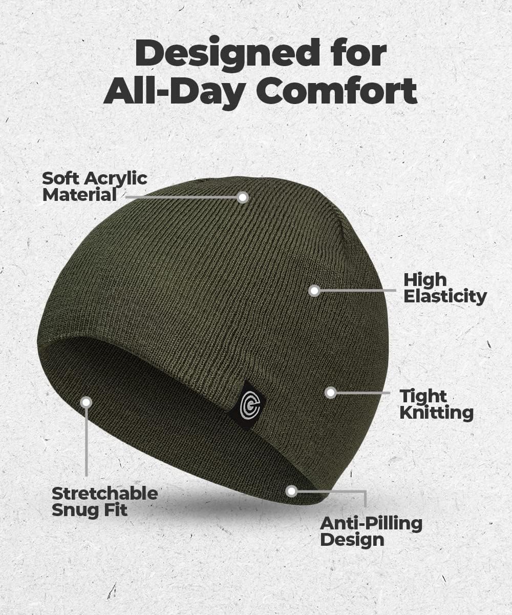 Original Beanie Cap - Soft Knit Beanie Hat - Warm and Durable - Image 4