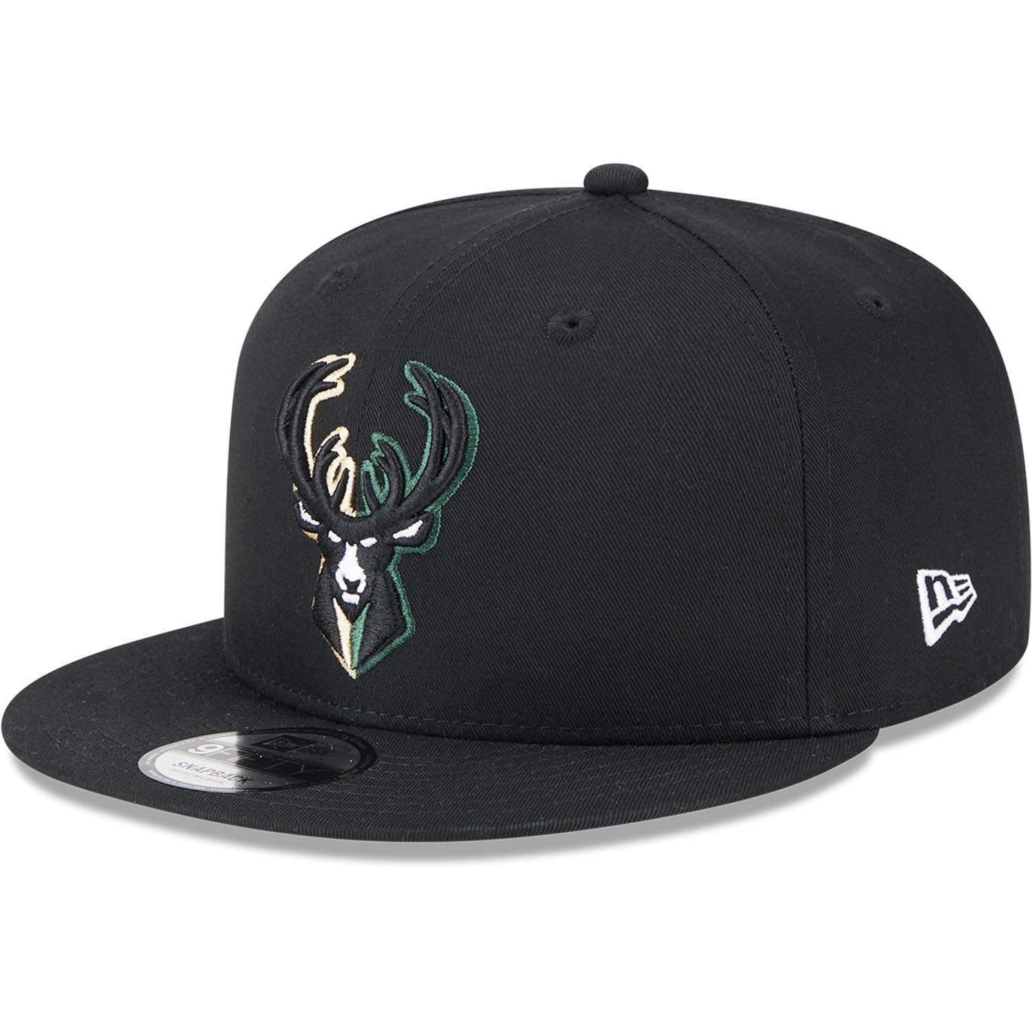 New Era9Fifty Snapback Cap - SPLIT LOGO Milwaukee Bucks