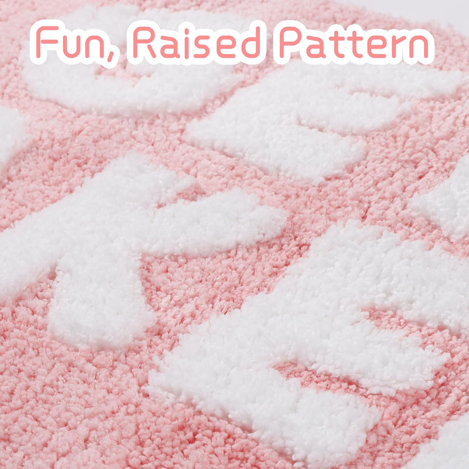 Get Naked Bath Mat Pink Long Bathroom Rugs Runner Non Slip Washable Quick Dry Absorbent Funny Microfiber Large Bath Mat,17 * 47 Inch