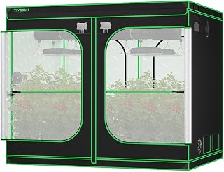 VIVOSUN P888 PRO 8x8 Grow Tent Large Indoor Growing Tents 96x96x80