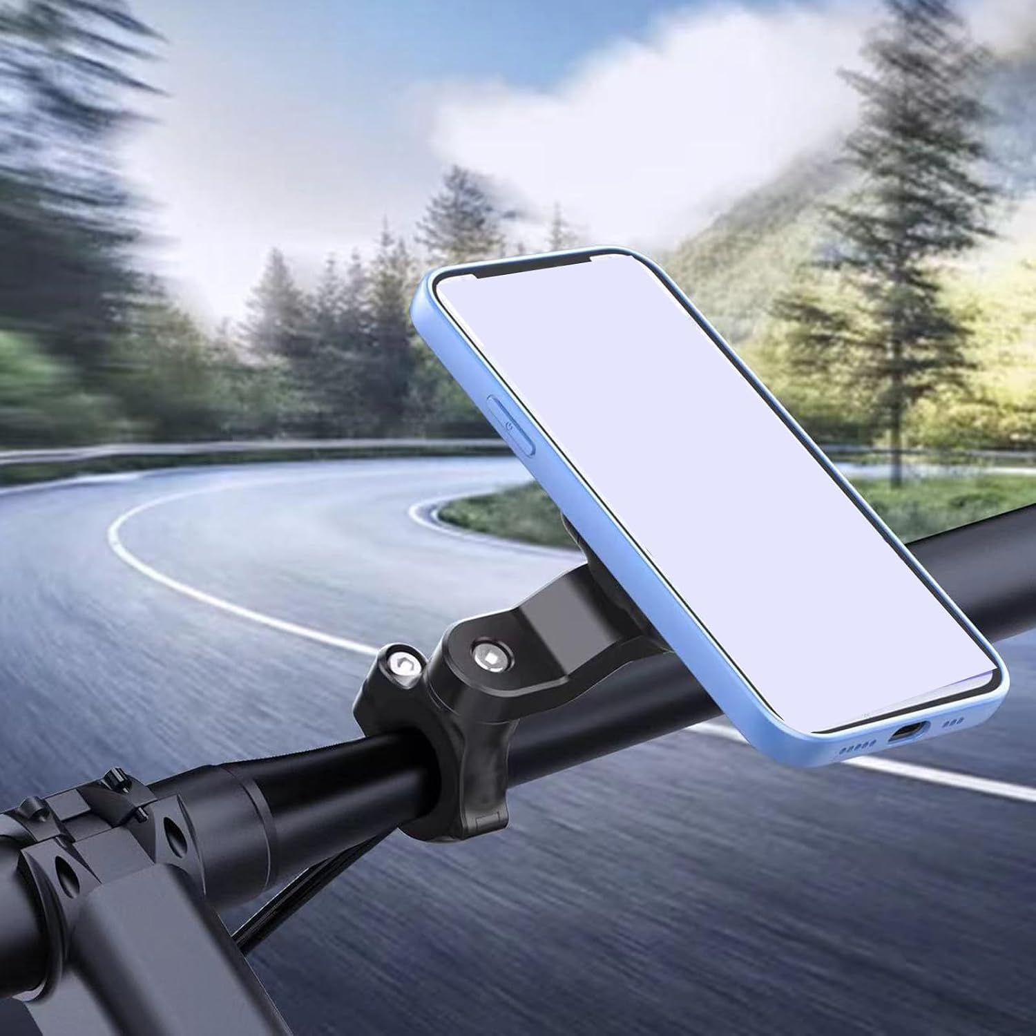 Handlebar Mount Phone Holder Rubber Washer Shock Absorbers Anti Vibrations Module for Phone Bracket Quick Installation Module