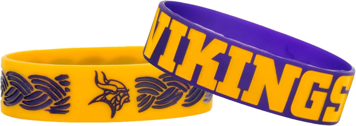 Green Bay Packers Bulk Bandz Bracelet 2 Pack : Sports Fan Bracelets : Sports & Outdoors