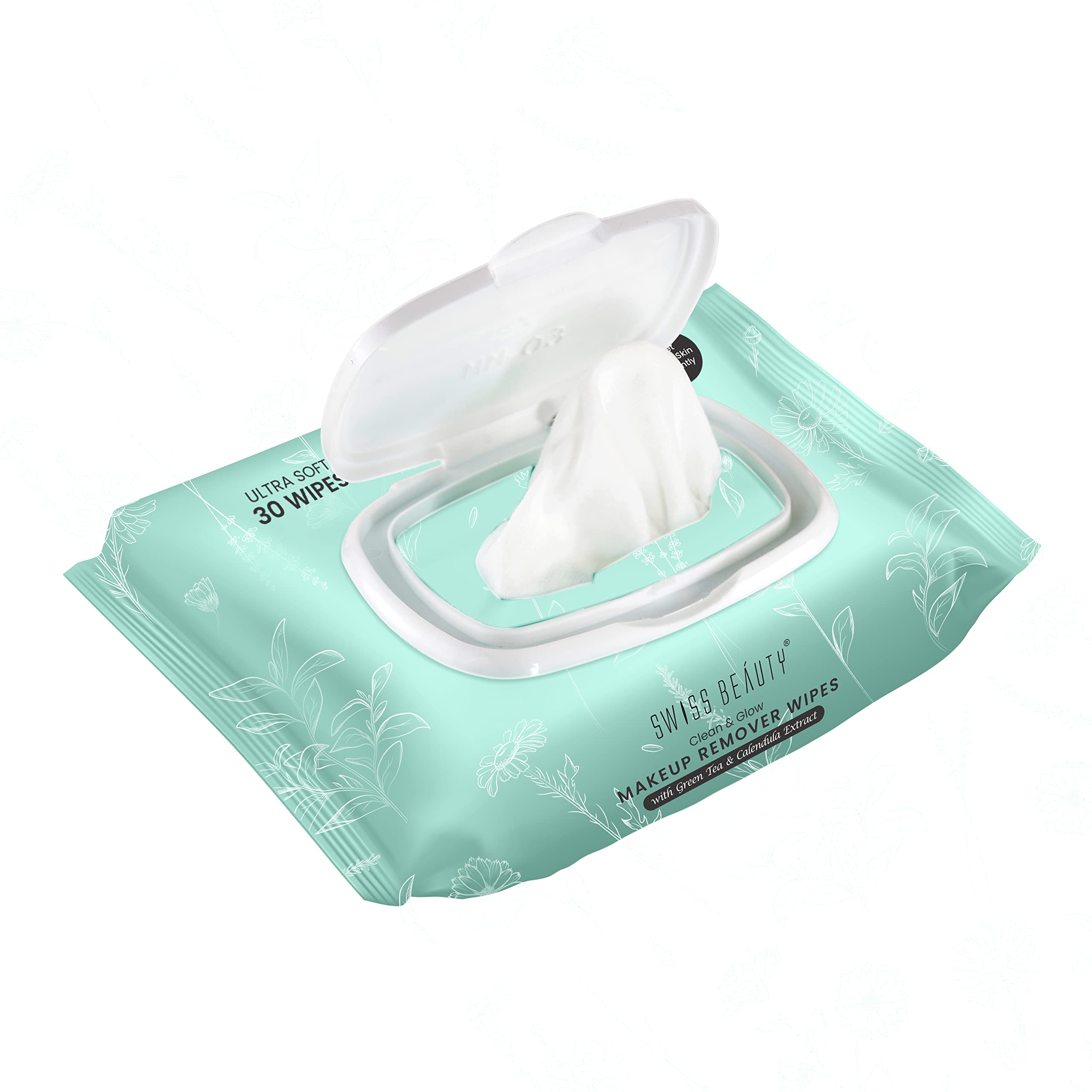 Swiss Beauty Clean & Glow Makeup Remover Wipes thumbnail 2