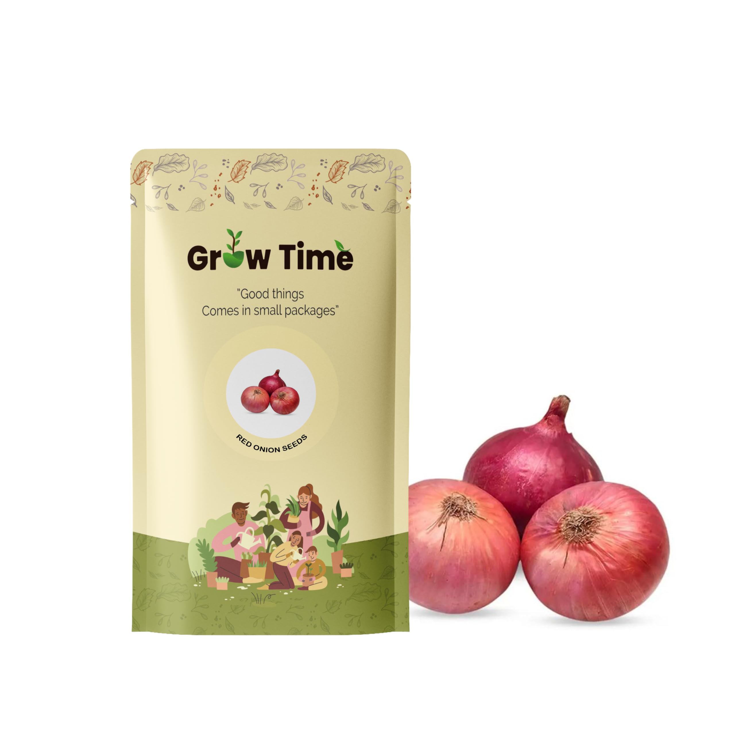 Growtime Red Onion Vegetable Seeds, Vegetable Seeds for Home