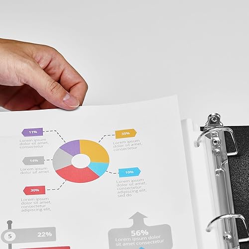 Miniatura 3 de Protectores de hojas transparentes de carga superior de 2.4 mil, 200 unidades.