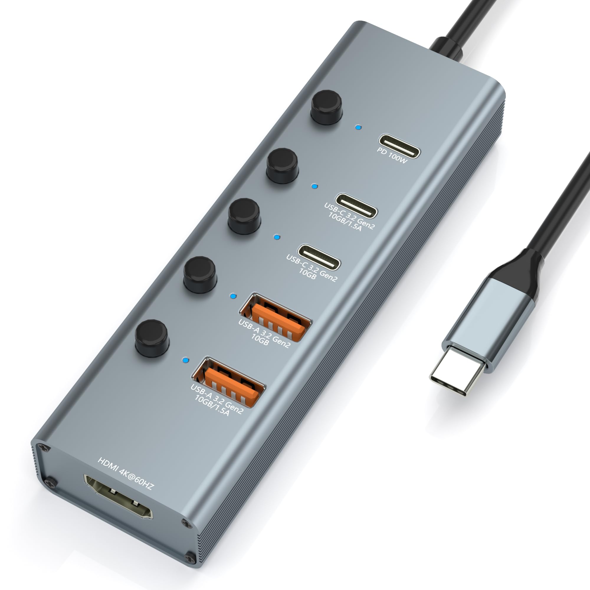 【新品 未開封】USB 3.2 Type-Cドッキングハブ HDMI/VGA Amazon | 【2つHDMI＋DP＋VGA 4画面拡張】USB C ハブ ドッキング