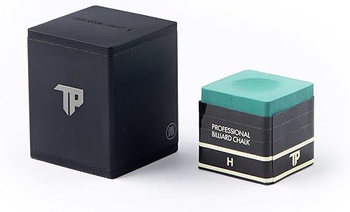 TP Pro  TurningPoint - Tiza profesional para billar con soporte de aluminio, disponible en azul y verde