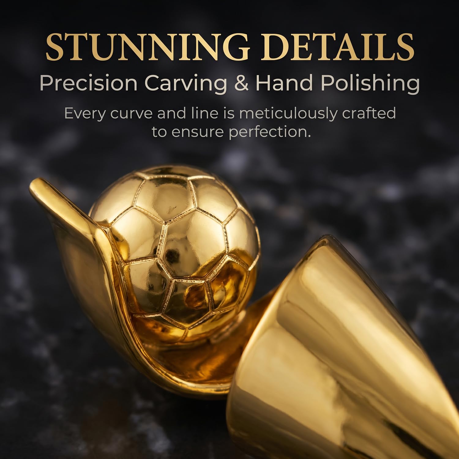 Women's World Cup Trophies, Fußball Meisterschaft Pokal Replik, Harz Fußball Sammlerstück Souvenir für Fans, Büro Schreibtisch Vitrinen Deko