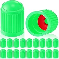 Vista 1 de Outus - 20 tapones antipolvo para válvula de neumático para coche, moto, camión, bicicleta., Verde