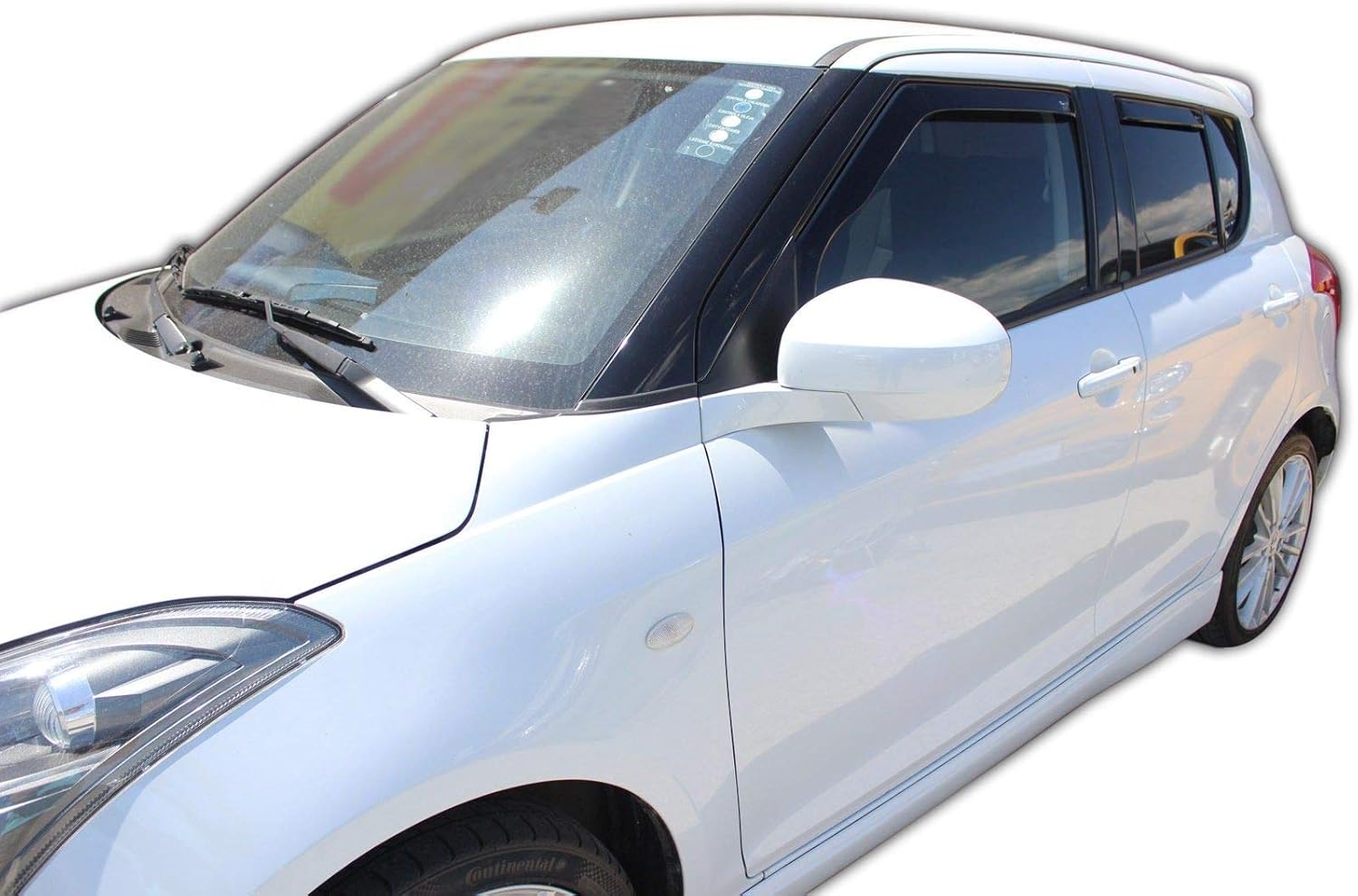 Deflettori D'Aria Per Dacia Duster 2010-2017 - Set 2 Pezzi Antivento E Antipioggia, Nero Fumè - Foto 11