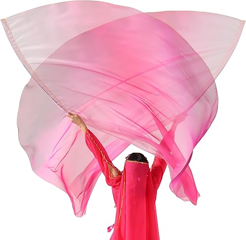 Vista 4 de MUNAFIE Worship Flags Set(2 Flags+2 Rods+1 Storage Bag) for Dance Church Flags for Worship Guard Flag Praise Dance Flags