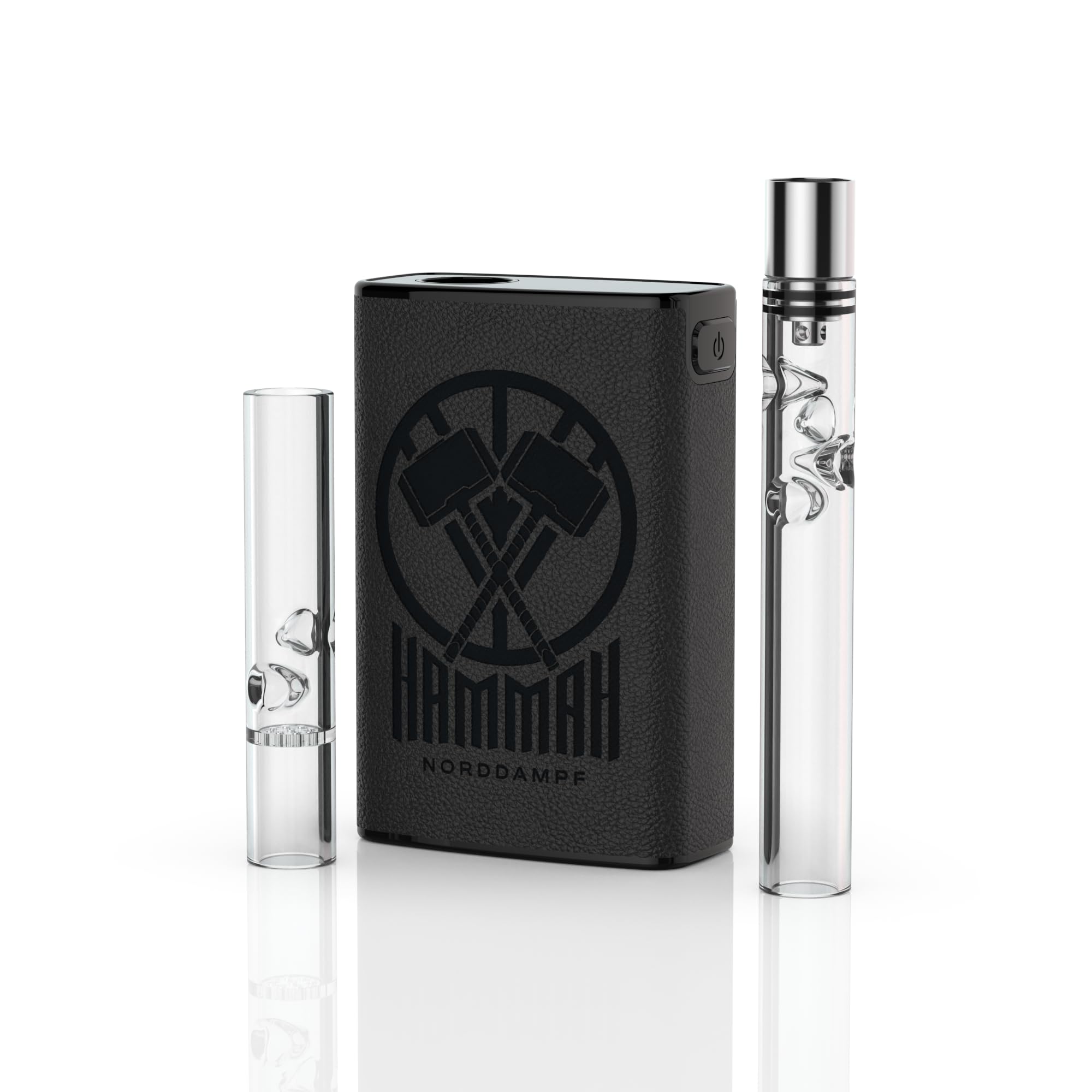 Norddampf Hammah Vaporisateur d'herbes | Vaporisateur compact de qualité supérieure pour herbes | Technologie de chauffage hybride | Batterie 1600 mAh | Temps de chauffe 30 secondes | Voie d'air