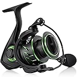 Piscifun Viper X Spinning Reel, Ultralight 6.2:1 High Speed Spinning Fishing Reel, 10+1BB, Carbon Fiber 33 LB Max Drag,3000 Series