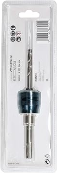 Bosch Professional Accessories 1 x Power Change Plus Adapter (SDS Plus, HSS-G Drill 7.15 x 85 mm, Hole Saw Accessory Included)