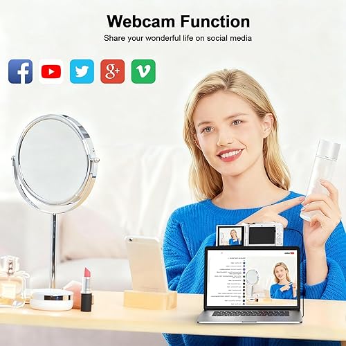 Miniatura 6 de Cámara digital 4K con pantalla abatible, cámara CCD para estudiantes, cámaras de viaje compactas para fotografía, cámaras de vlogging con zoom